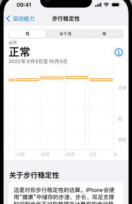 斗门iPhone手机维修如何在iPhone开启'步行稳定性通知'