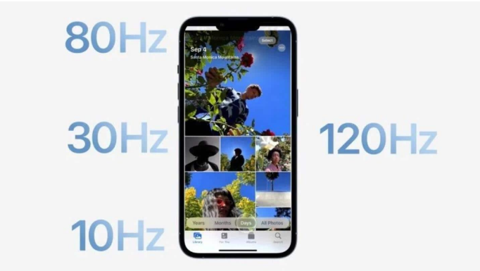 斗门苹果14维修分享iPhone 14有高刷吗 