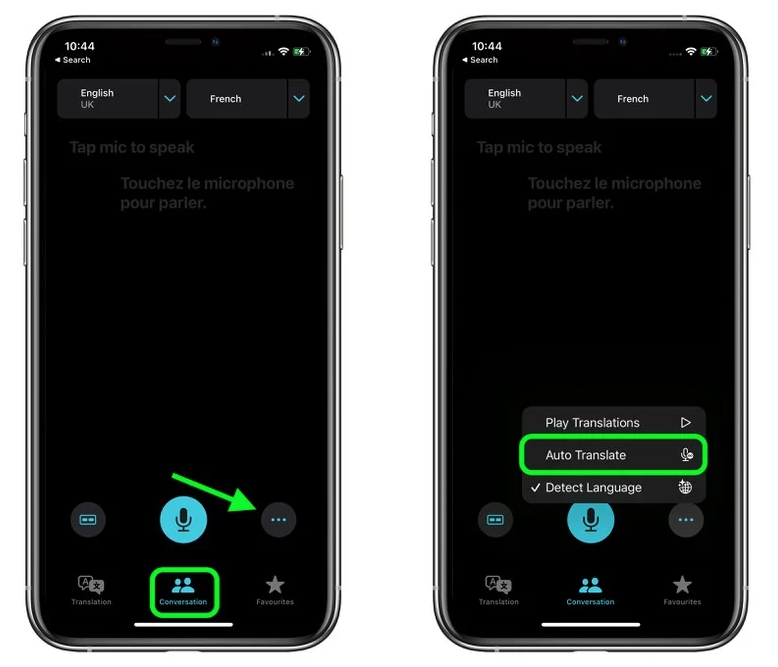 斗门苹果手机维修分享iOS 15 “翻译” App 新改进 