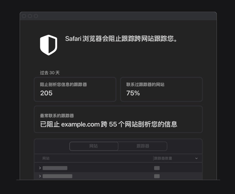 斗门苹果手机维修分享如何在 Safari 浏览器中查看和打开隐私报告 