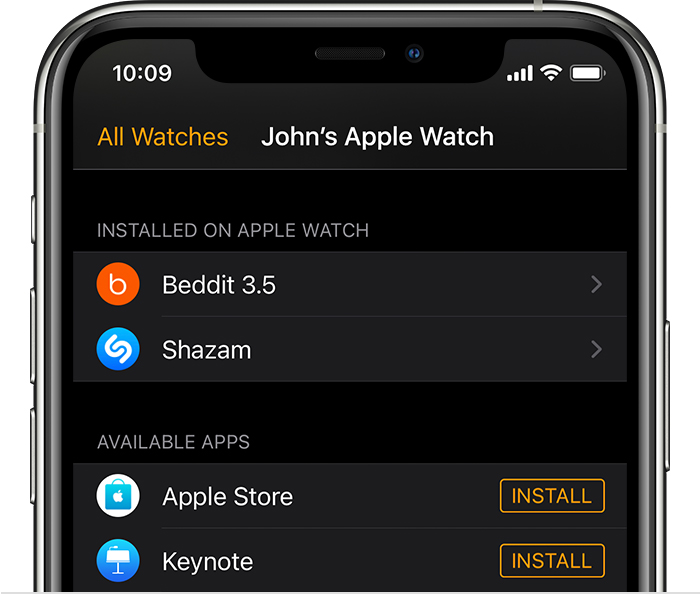 斗门苹果手机维修分享如何在 Apple Watch 上下载应用 